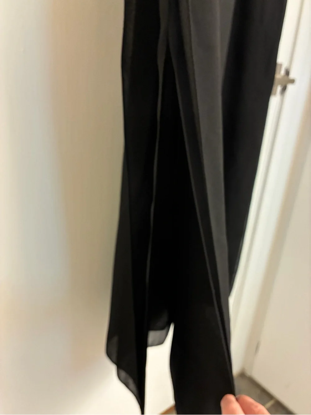 JS Collections Black Maxi Skirt - Size 12. New W/ Tags